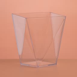 Форма одноразовая для фуршета «Рубин», 90 мл, пластик, прозрачная