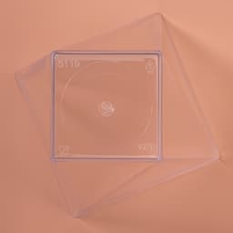 Форма одноразовая для фуршета «Рубин», 90 мл, пластик, прозрачная