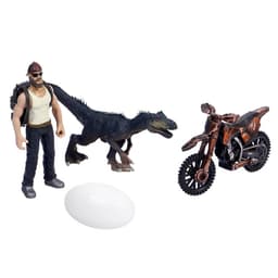 Набор фигурок «Прогулка с динозаврами», 5 предметов в наборе, с мотоциклом, подвижные элементы, МИКС