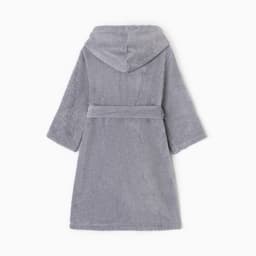 Халат махровый детский «Экономь и Я. Зайка», размер 30, 100% хлопок, 320 г/м², серый