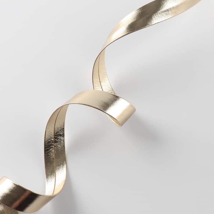 Косая бейка, кожзам, 15 мм, 10±1 м, бежевая