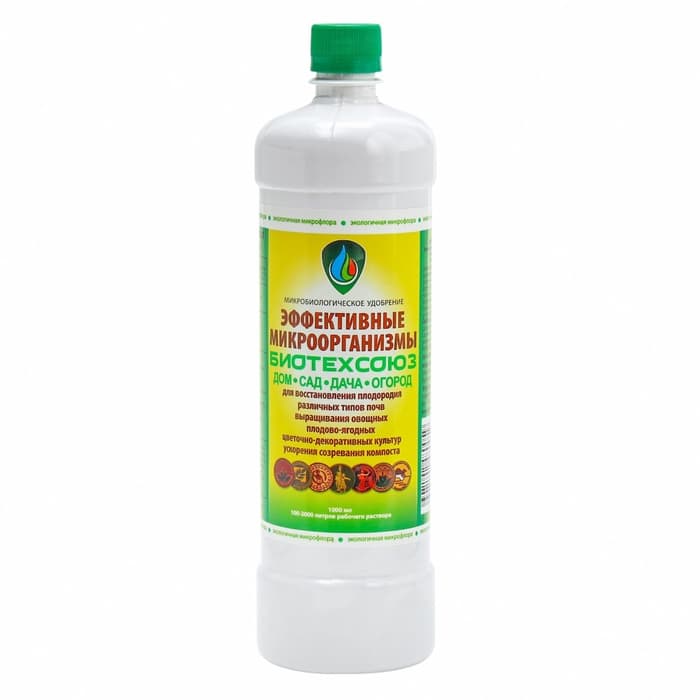 Удобрение «Биотехсоюз», стимулятор, для всех видов культур, биоудобрение,1 л