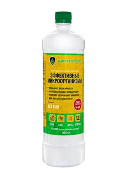 Удобрение «Биотехсоюз», стимулятор, для всех видов культур, биоудобрение,1 л