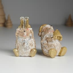 Фигурка полистоун «Ёжик коричневый», 4.8×4.5×8.2 см, МИКС