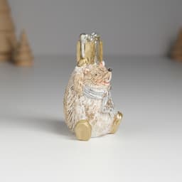 Фигурка полистоун «Ёжик коричневый», 4.8×4.5×8.2 см, МИКС