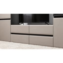 Гостиная «МОБИ. Сидней» комплект из 5 модулей, 2649×413×2052 мм, цвет антрацит/веллюто капучино