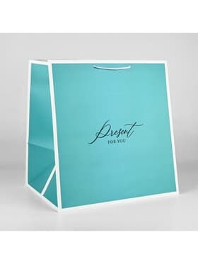 Пакет для цветов «Подарок», 42×44×32 см