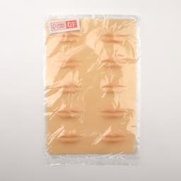 Искусственная кожа для тату и татуажа губ, 24.5×15 см, бежевая