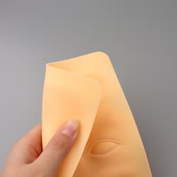 Искусственная кожа для тату и татуажа глаз и бровей, 24.5×15 см, бежевая