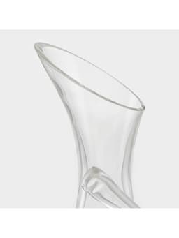 Декантер «Грюнер», 1200 мл, 15.5×10×35 см, с ручкой, стекло, прозрачный