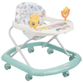 Ходунки «Солнышко», 7 колес, музыкальные игрушки, бирюзовый