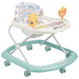 Ходунки «Солнышко», 7 колес, музыкальные игрушки, бирюзовый