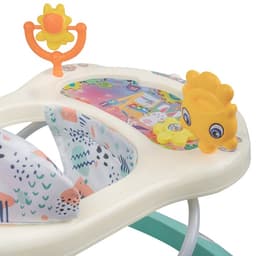 Ходунки «Солнышко», 7 колес, музыкальные игрушки, бирюзовый