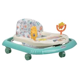 Ходунки «Солнышко», 7 колес, музыкальные игрушки, бирюзовый