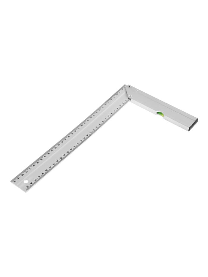 Угольник алюминиевый с уровнем ТУНДРА, 350 мм