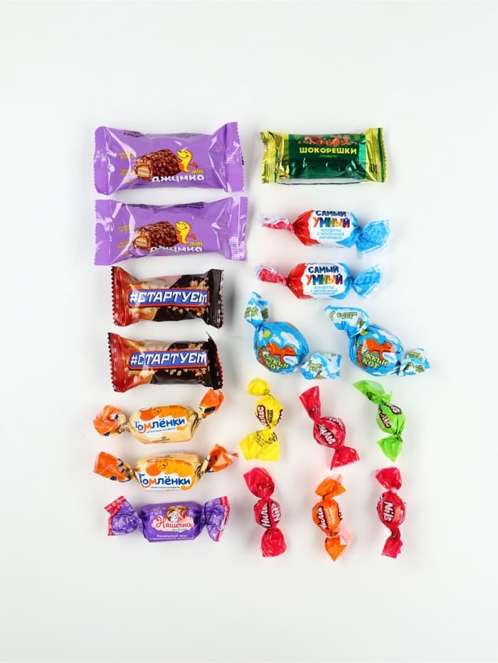 Сладкий детский новогодний подарок «С новым годом», конфеты + мягкая игрушка, 250 г