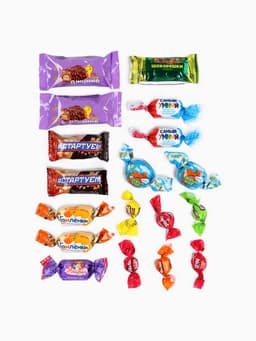 Сладкий детский новогодний подарок «С новым годом», конфеты + мягкая игрушка, 250 г