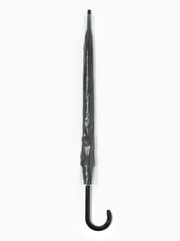 Зонт - трость полуавтоматический «Однотонный», 8 спиц, R=52/58 см, D=104 см, чёрный