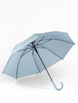 Зонт - трость полуавтоматический «Однотонный», 8 спиц, R=52/60 см, d=104 см, МИКС