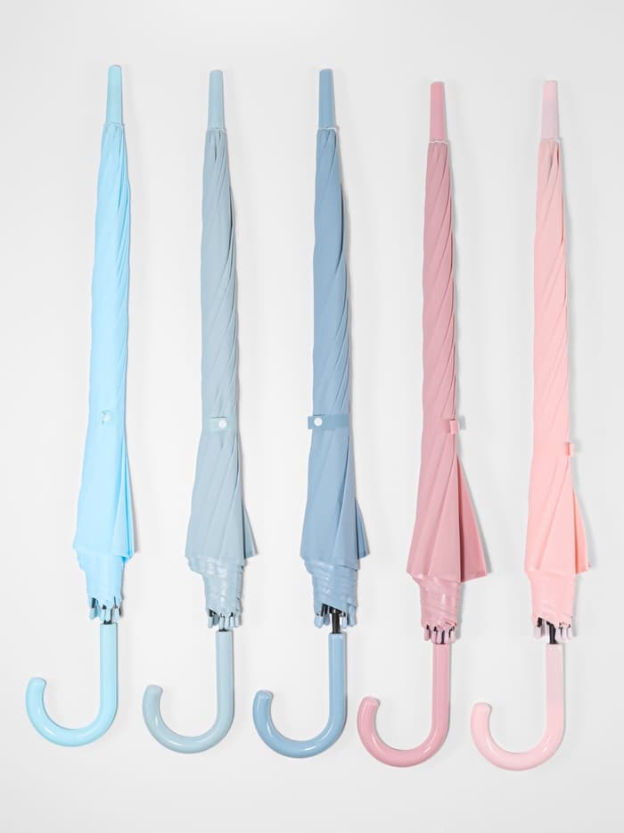 Зонт - трость полуавтоматический «Однотонный», 8 спиц, R=52/60 см, d=104 см, МИКС