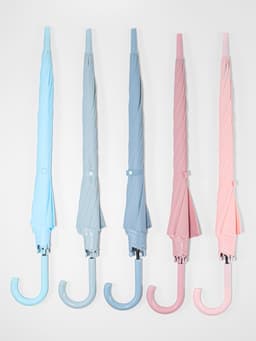 Зонт - трость полуавтоматический «Однотонный», 8 спиц, R=52/60 см, d=104 см, МИКС