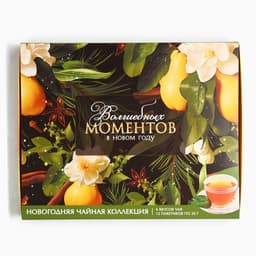 Чай подарочный новогодний «Волшебных моментов», 20 г × 12 шт.