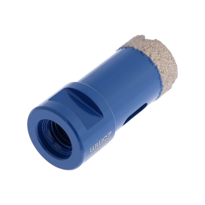 Коронка алмазная ТУНДРА, для УШМ, 25×35.8 мм, М14