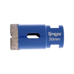 Коронка алмазная ТУНДРА, для УШМ, 30×35.8 мм, М14