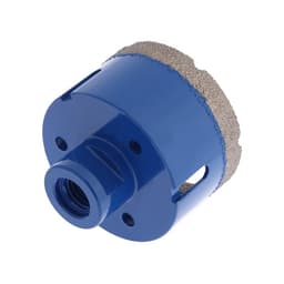 Коронка алмазная ТУНДРА, для УШМ, 65×35.8 мм, М14