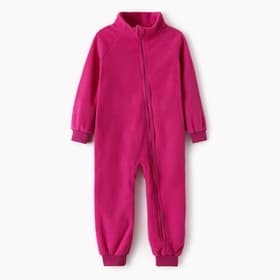 Комбинезон детский, воротник-стойка, фиолетовый, рост 98-104 см