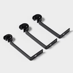 Карниз однорядный кованый, 160-300 см, телескопический, металл, чёрный