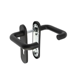 Ручки на планке LOCKLAND, для противопожарных замков, цвет черный