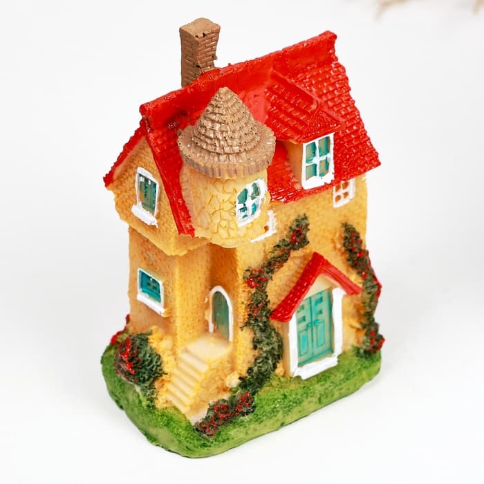 Фигурка полистоун TAKE IT EASY «Домик с башней», 6×4×9.5 см