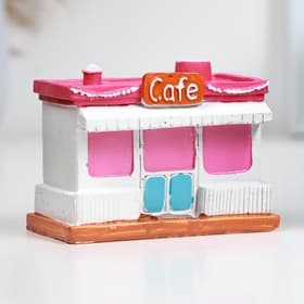 Фигурка полистоун TAKE IT EASY «Домик. Кафе», 5.5×8×4.5 см