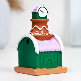 Фигурка полистоун TAKE IT EASY «Домик ратуша», 4.5×4.5×8.5 см