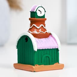 Фигурка полистоун TAKE IT EASY «Домик ратуша», 4.5×4.5×8.5 см