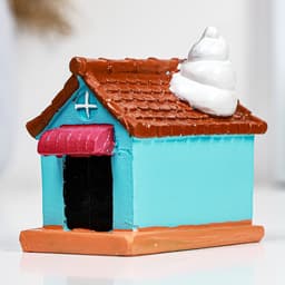 Фигурка полистоун TAKE IT EASY «Домик. Кафе-мороженое», 7×4×7 см