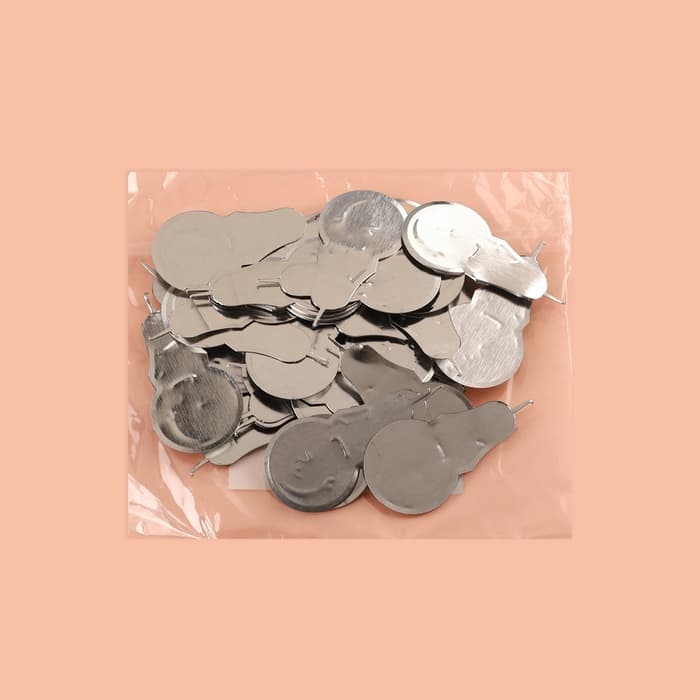 Нитевдеватель металлический, 3.2×1.8 см, цвет серебряный