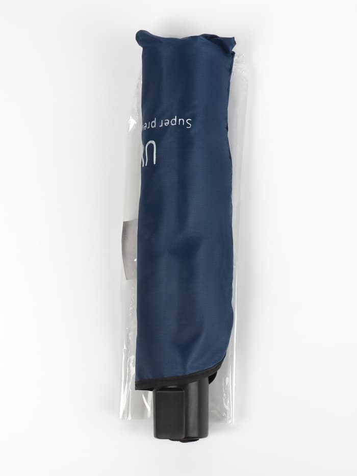 Зонт механический «Однотонный», 4 сложения, 8 спиц, R=47/55 см, d=94 см, синий