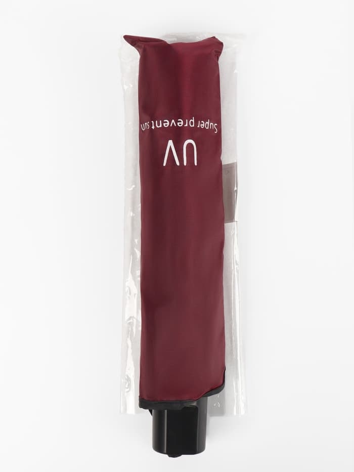 Зонт механический «Однотонный», 4 сложения, 8 спиц, R=47/55 см, d=94 см, бордовый