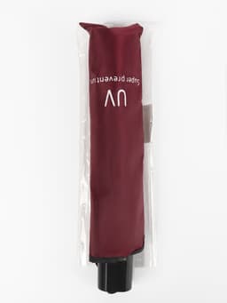 Зонт механический «Однотонный», 4 сложения, 8 спиц, R=47/55 см, d=94 см, бордовый