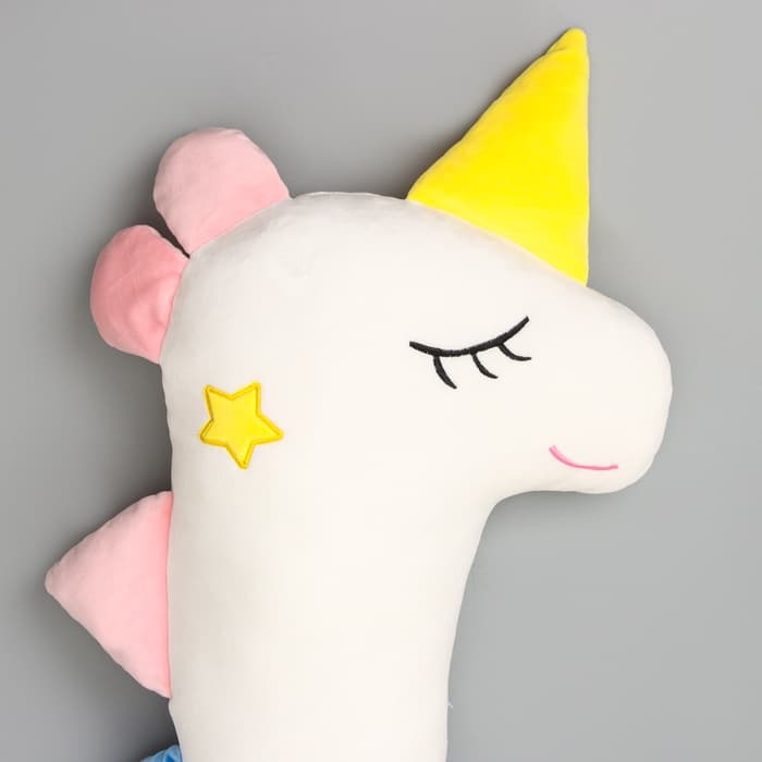 Мягкая игрушка без наполнителя «Единорог», 105 см, цвет белый