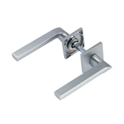 Ручка раздельная LOCKLAND 006 MSC, цвет матовый сатиновый хром