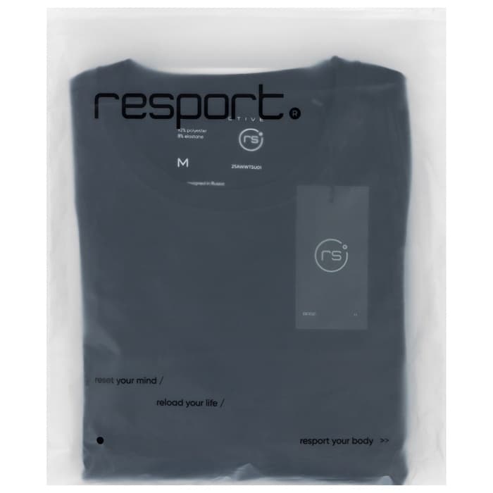 Термобельё женское (лонгслив, лосины) Resport, размер XS (42), чёрное