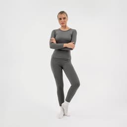 Термобельё женское (лонгслив, лосины) Resport, размер S (44), серое