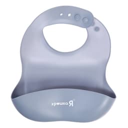 Набор для кормления, силикон, цвет серый