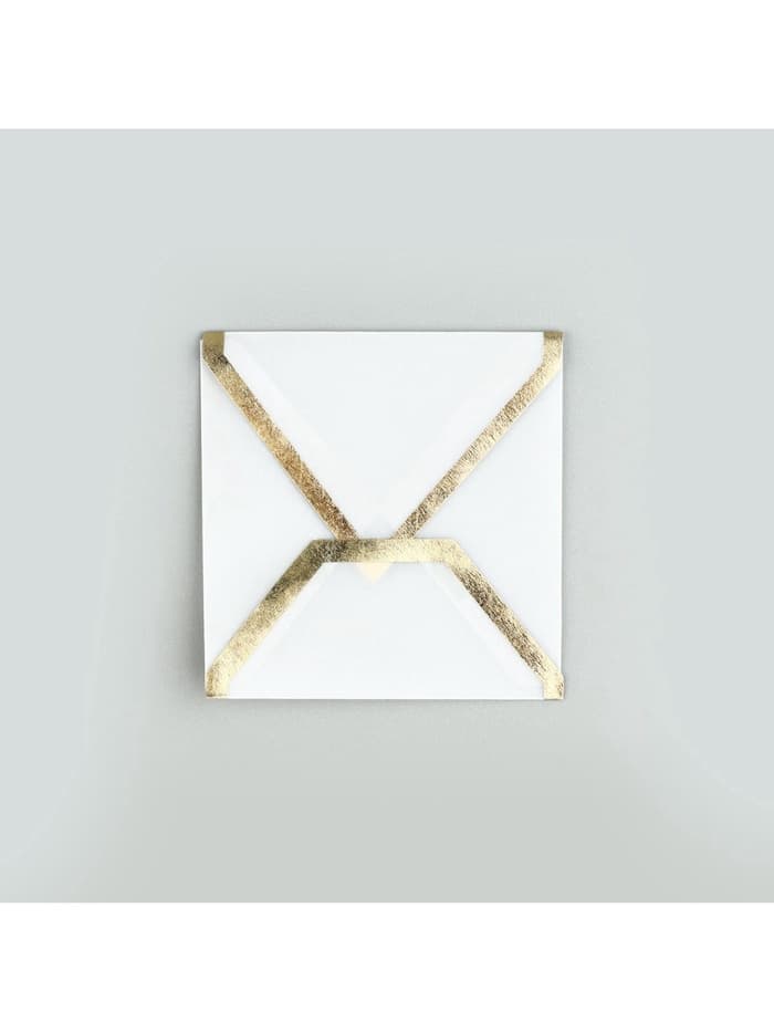 Открытка с конвертом «Я тебя люблю», тиснение, 7×7 см