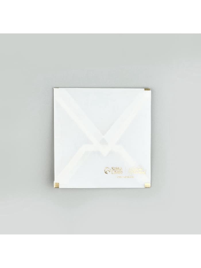 Открытка с конвертом «Я тебя люблю», тиснение, 7×7 см