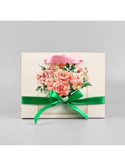 Пакет ламинированный с лентой «Для тебя», MS 23×10×18 см