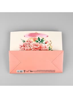 Пакет ламинированный с лентой «Для тебя», MS 23×10×18 см